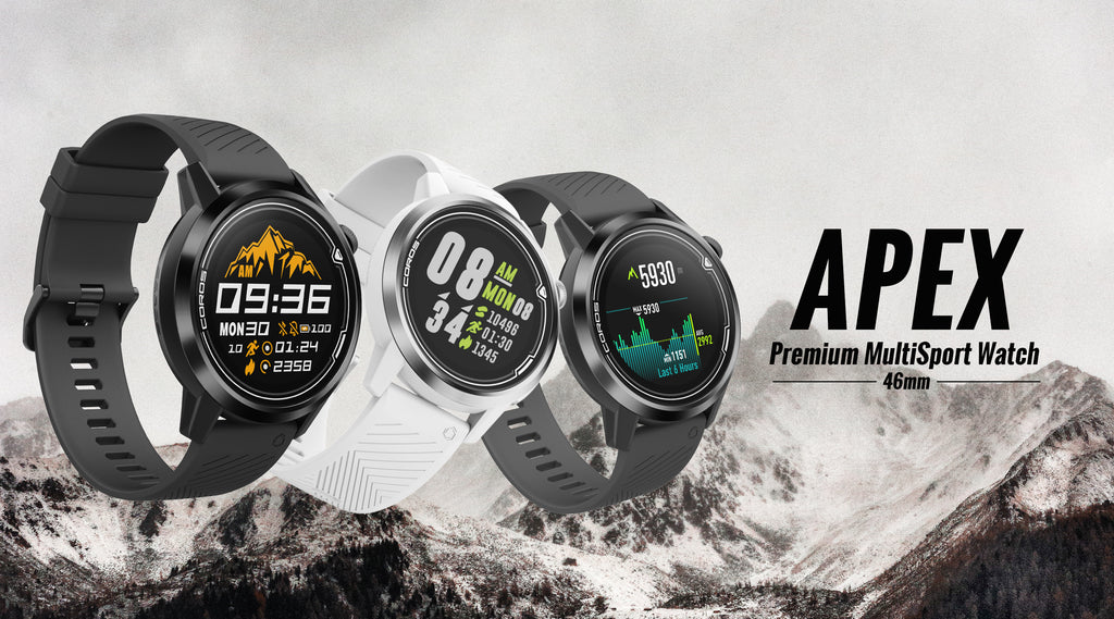COROS APEX 46 Premium Multi Sport Watch