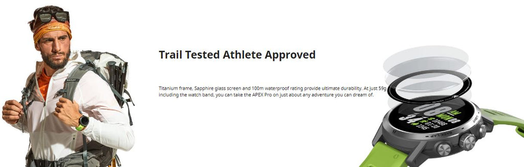 COROS APEX PRO Premium Multi Sport GPS Watch