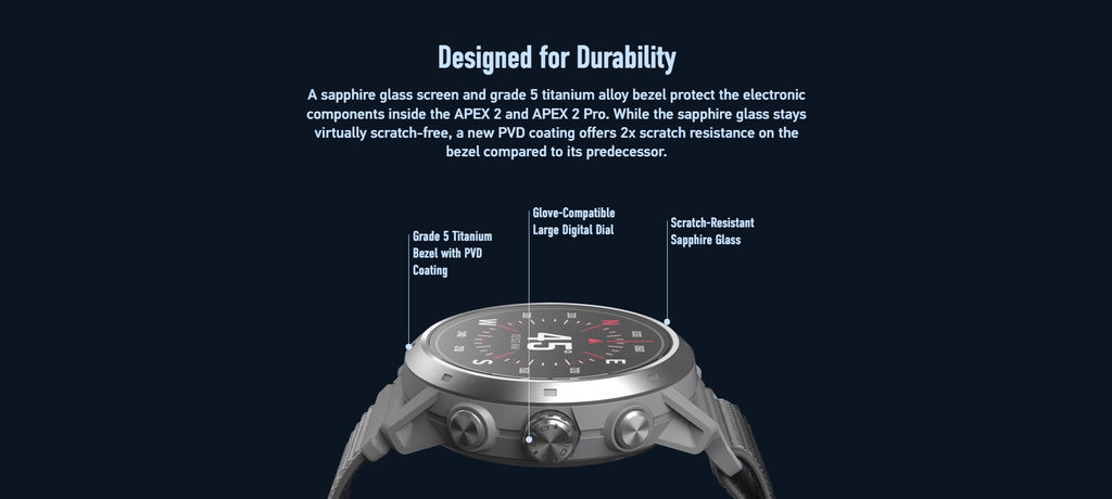 COROS APEX 2 GPS Fitness Watch