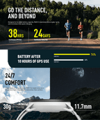 COROS Pace 3 GPS Fitness Smartwatch