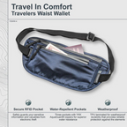 COCOON Secret Waist Wallet Water Spill Proof
