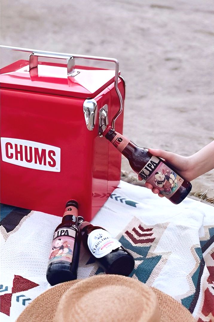 CHUMS Steel Cooler Box 12L