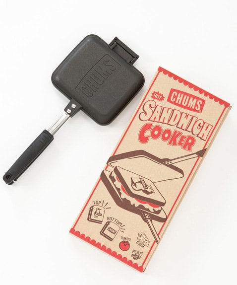 CHUMS Hot Sandwich Cooker Single Toast Maker