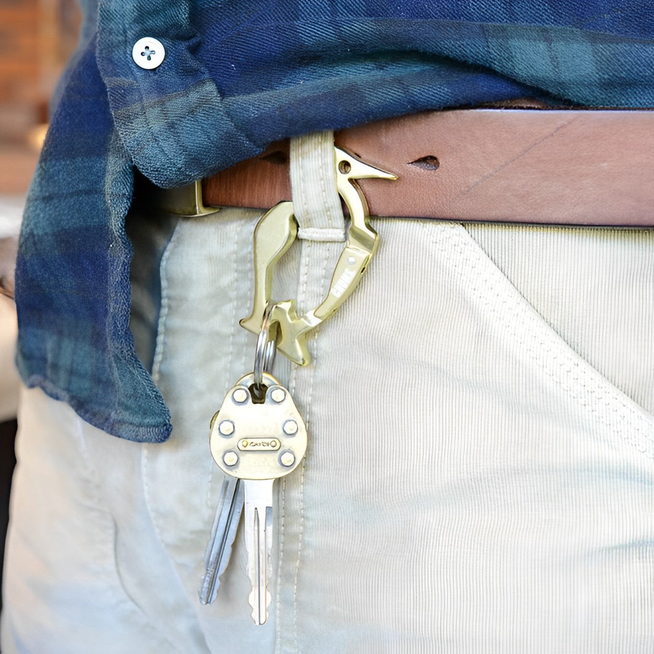 CHUMS Booby Carabiner Keychain Hiking Accessories