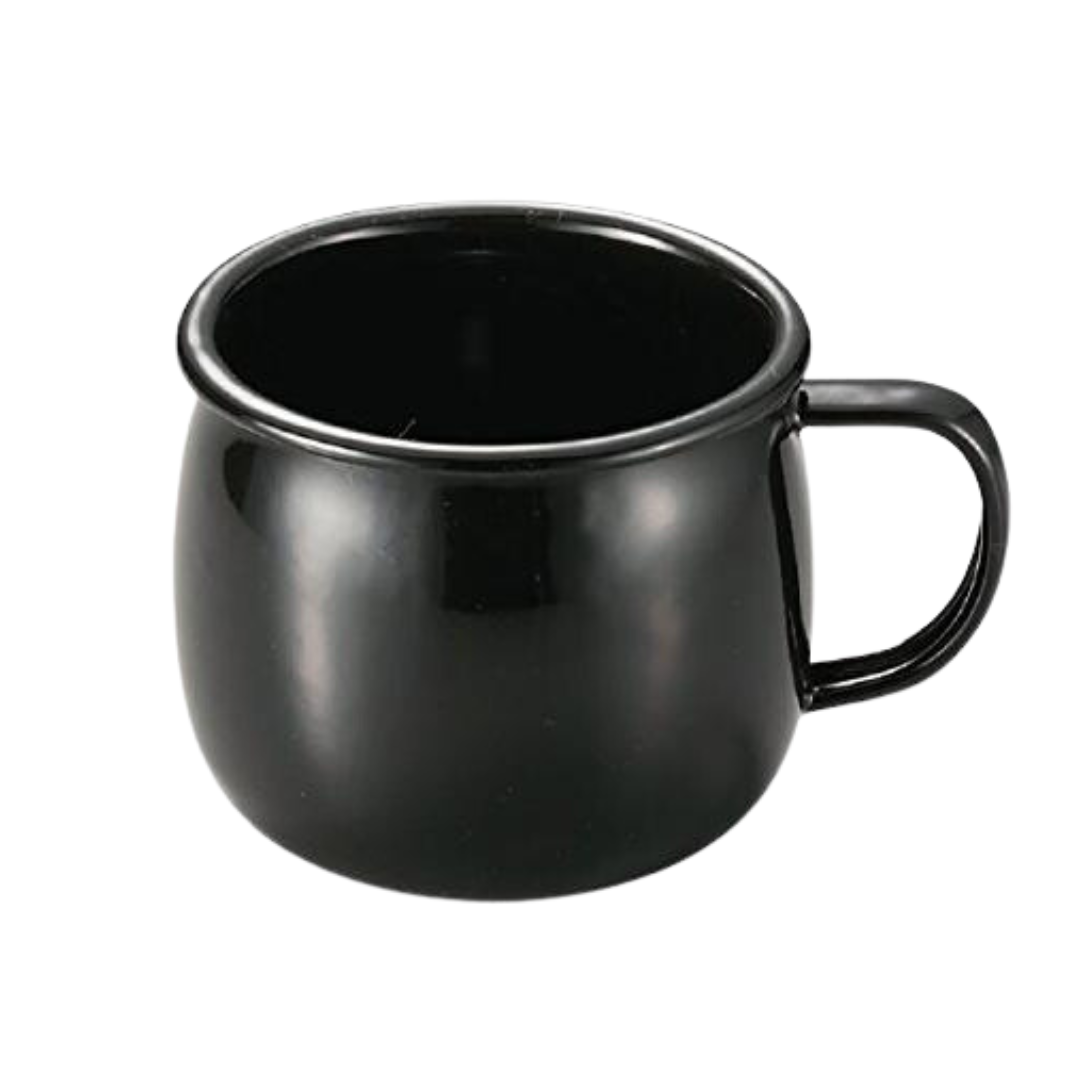 CAPTAIN STAG Black Enamel Mug