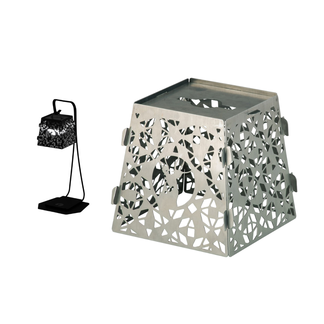 CAPTAIN STAG Stainless Lantern Shade