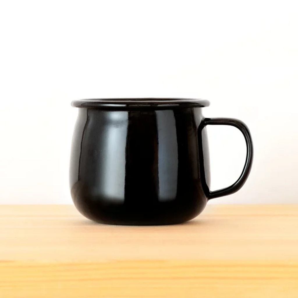 CAPTAIN STAG Black Enamel Mug