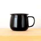 CAPTAIN STAG Black Enamel Mug