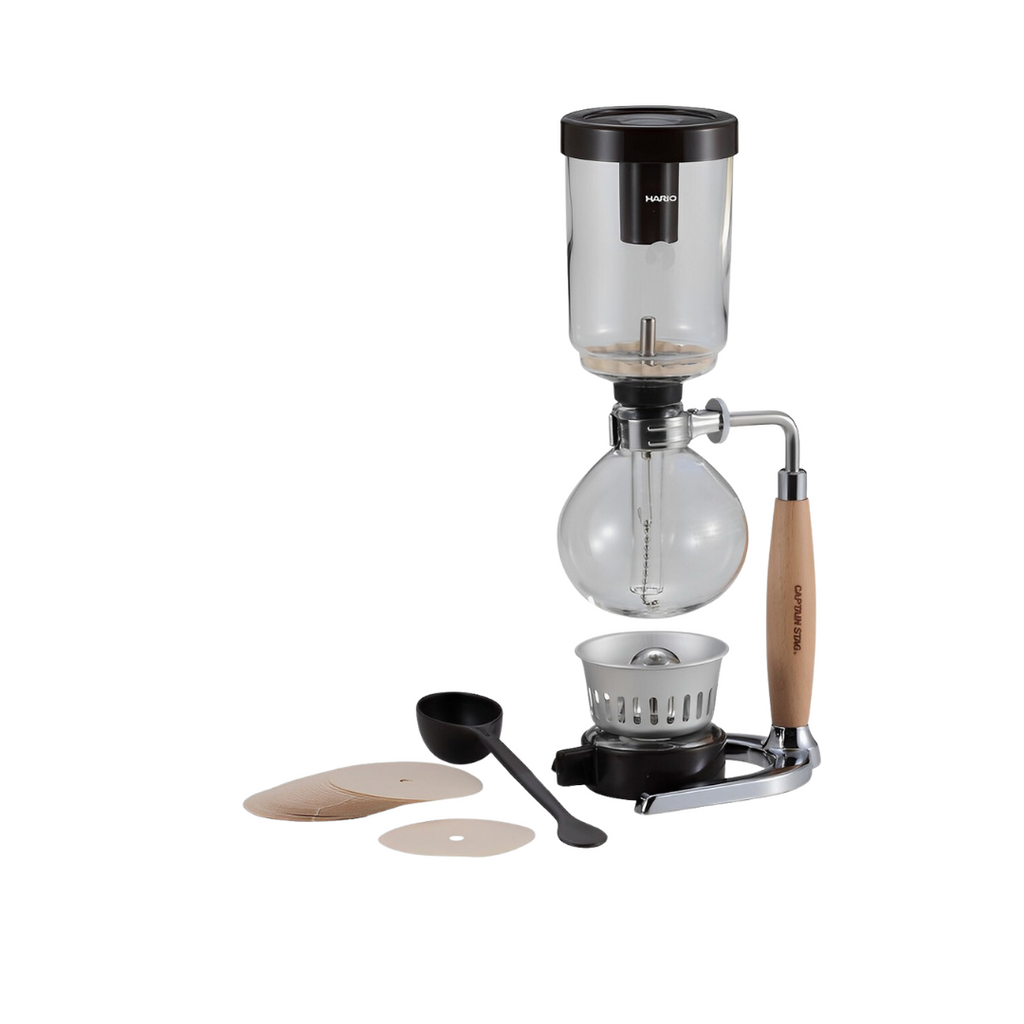 CAPTAIN STAG Coffee Siphon (Wooden Handle)