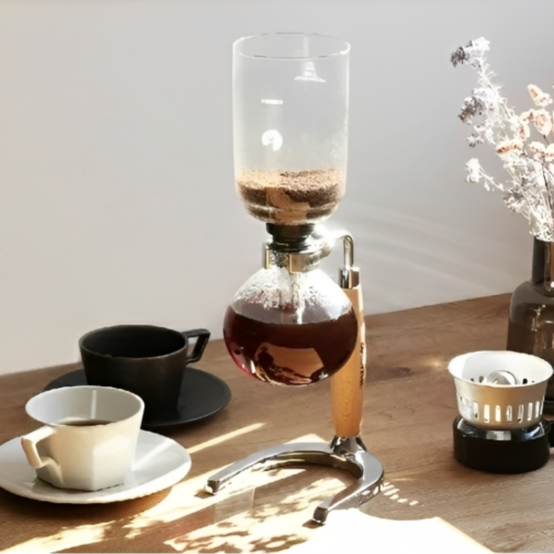 CAPTAIN STAG Coffee Siphon (Wooden Handle)