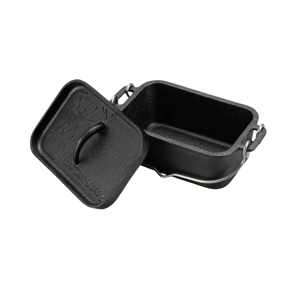 CAPTAIN STAG Mini Square Dutch Oven 0.75ml
