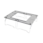 CAPTAIN STAG Black Fire Grill Table