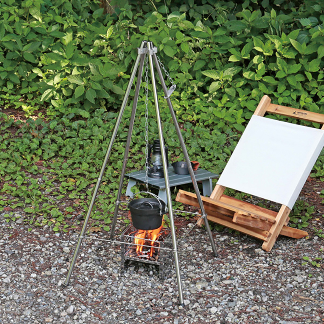 CAPTAIN STAG Quad Fire Stand