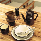 CAPTAIN STAG Enamel Coffee Pot