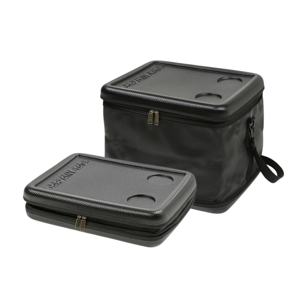 CAPTAIN STAG Folding Cooler Bag With Cup Holder 43L