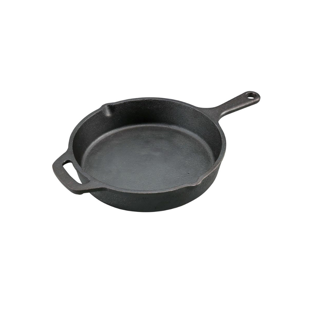 CAPTAIN STAG Skillet Cast Iron Pan 25cm