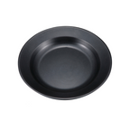 CAPTAIN STAG Blue Black Coat Donburi Round Curry Plate