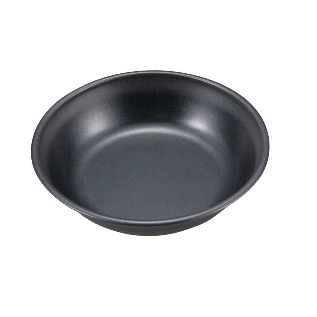 CAPTAIN STAG Blue Black Coat Donburi Plate 14cm