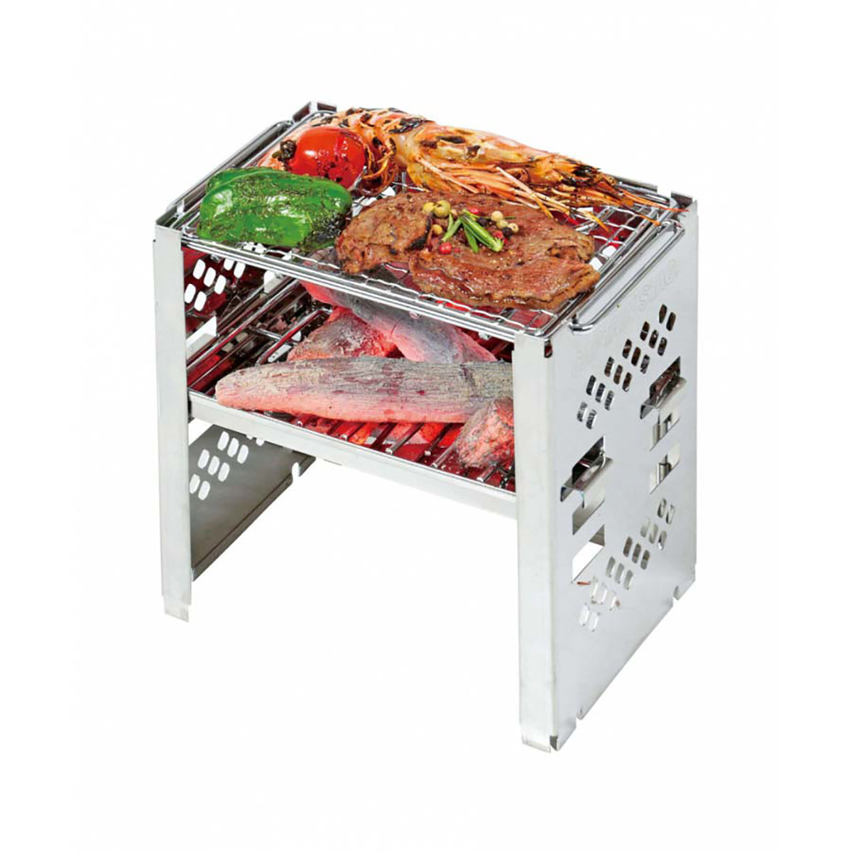 CAPTAIN STAG Kamado Small B6 Portable Grill