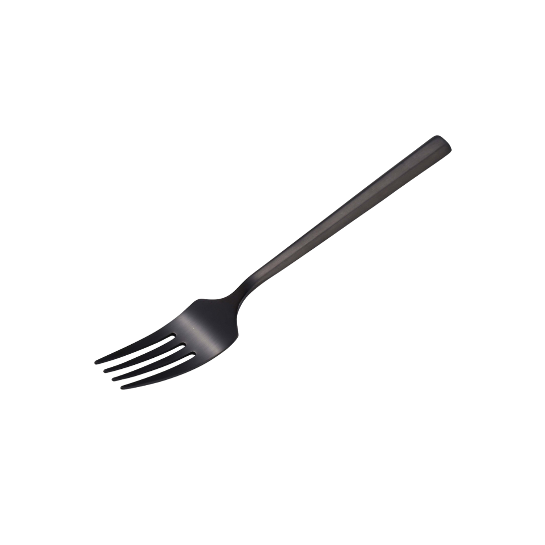 CAPTAIN STAG Hexagon Camping Black Fork