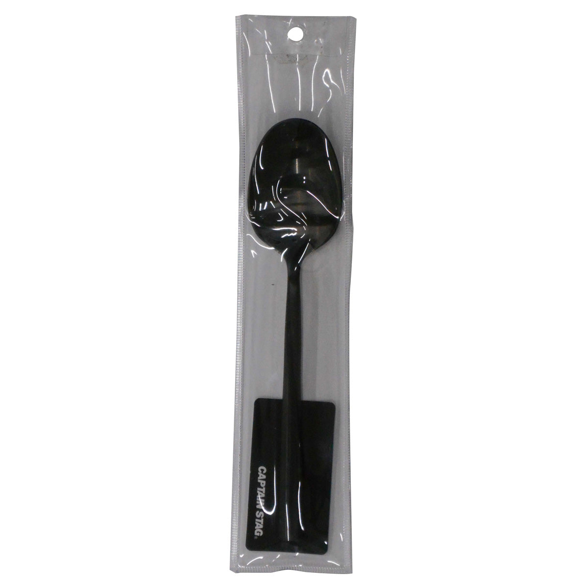 CAPTAIN STAG Hexagon Camping Black Spoon