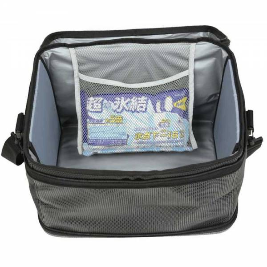CAPTAIN STAG Folding Cooler Bag With Cup Holder 25L