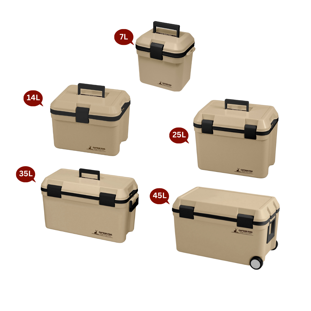 CAPTAIN STAG Hard Cooler Box 14L