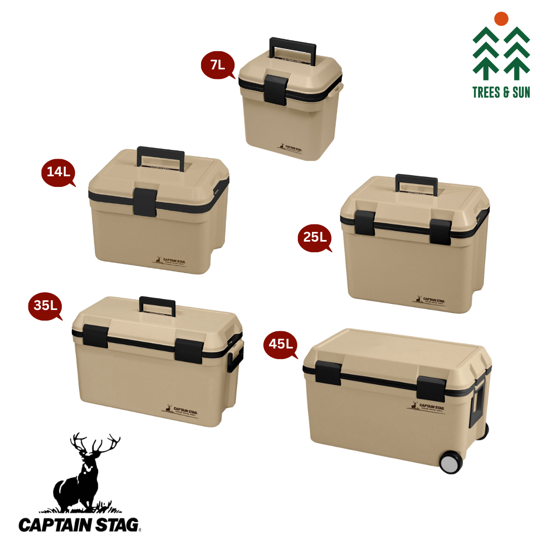 CAPTAIN STAG Hard Cooler Box 25L