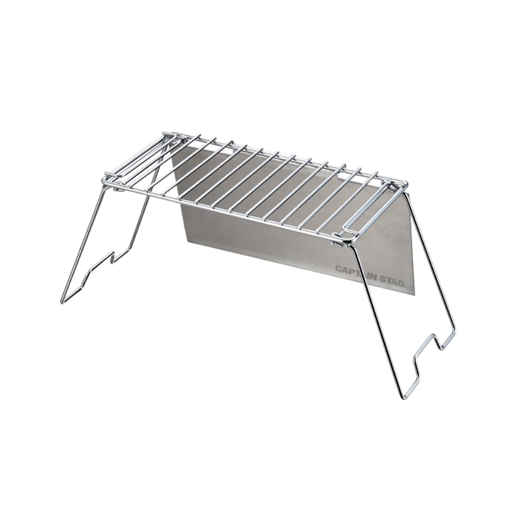 CAPTAIN STAG Stove Stand Table with Windshield