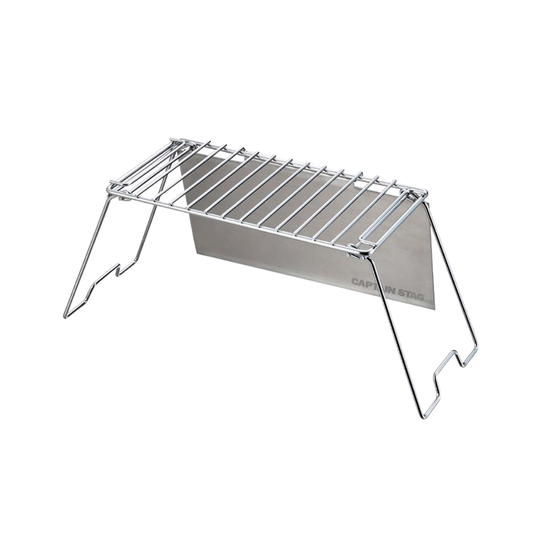 CAPTAIN STAG Stove Stand Table with Windshield