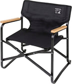 CAPTAIN STAG Black Label Low Style Director Chair