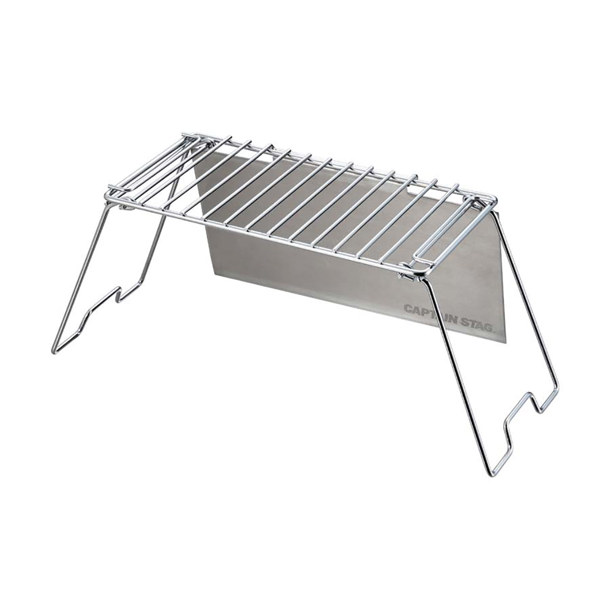 CAPTAIN STAG Stove Stand Table with Windshield