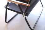 CAPTAIN STAG CS Aluminum Backed Bench Double Person chair