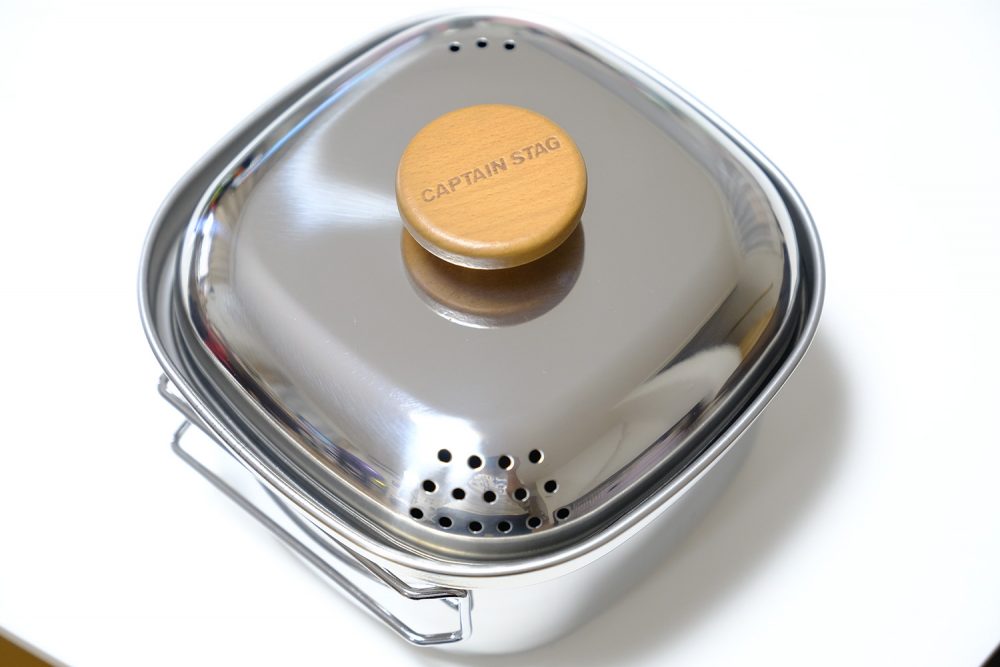 CAPTAIN STAG Square Ramen Cooker 1.3L Pot