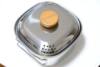 CAPTAIN STAG Square Ramen Cooker 1.3L Pot