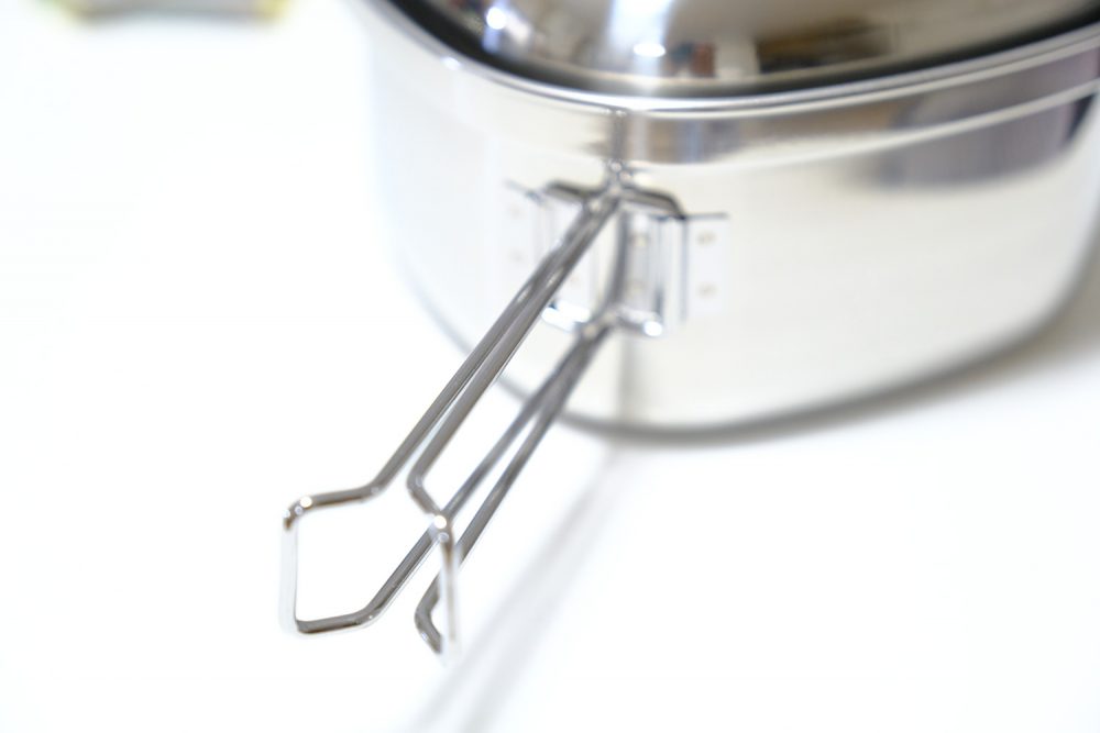CAPTAIN STAG Square Ramen Cooker 1.3L Pot