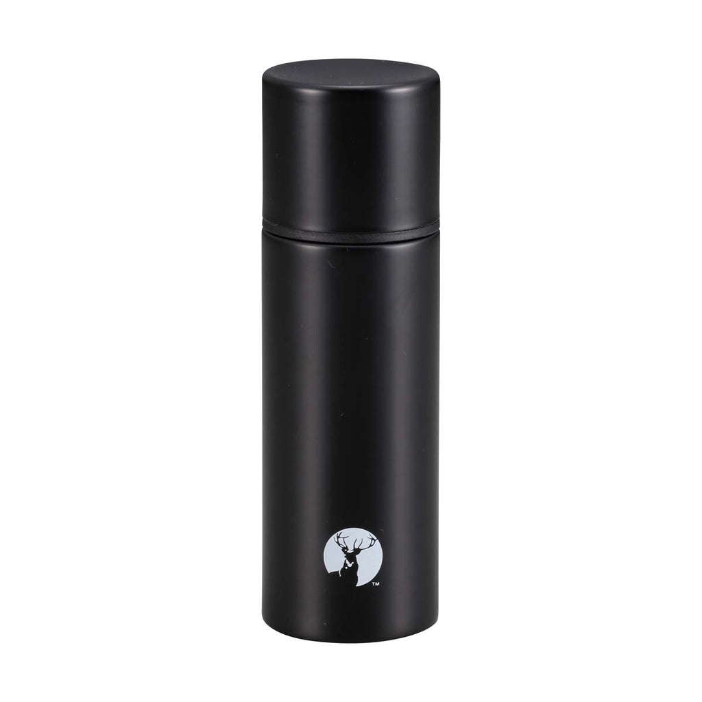 CAPTAIN STAG Slim 150 Black Insulation Bottle