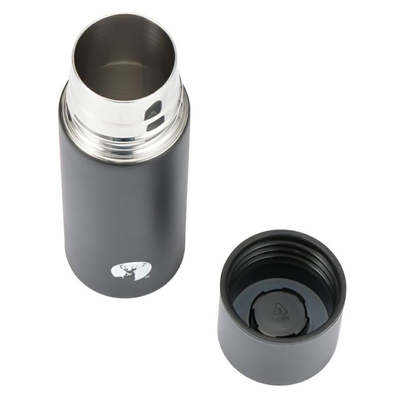 CAPTAIN STAG Slim 150 Black Insulation Bottle