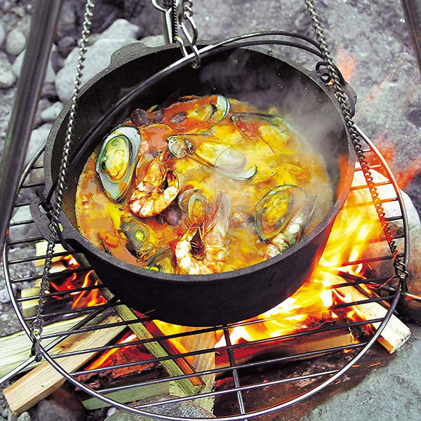 CAPTAIN STAG Round Dutch Oven Small 14cm
