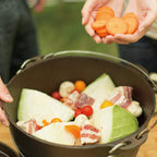 CAPTAIN STAG Round Dutch Oven Small 14cm