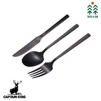 CAPTAIN STAG Hexagon Black Knife