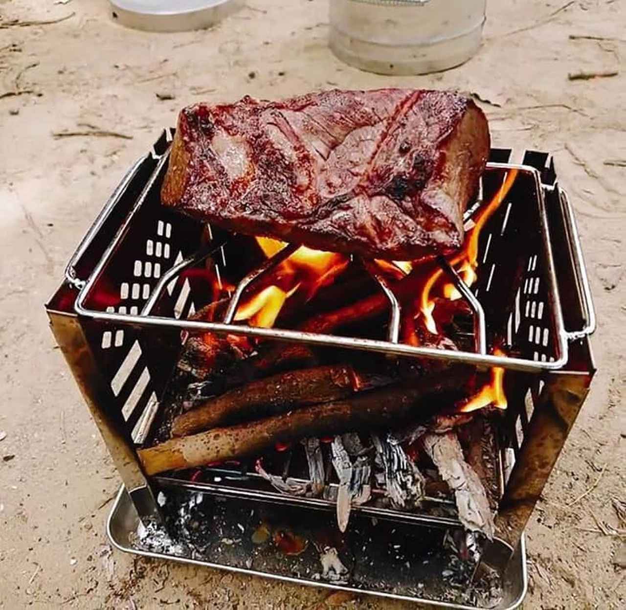 CAPTAIN STAG Kamado B5 Portable Grill