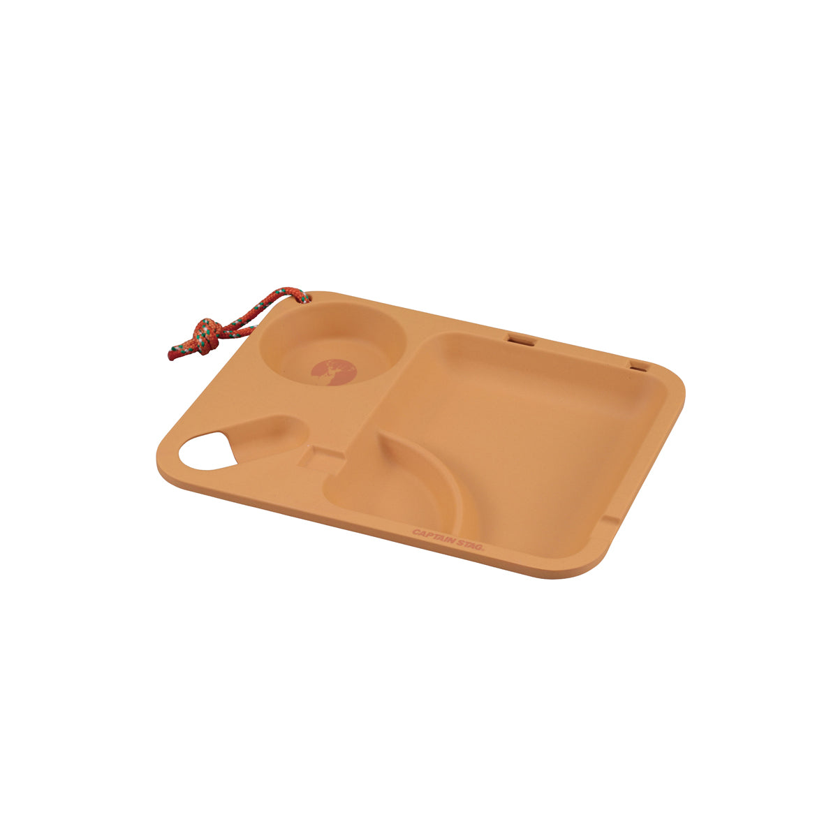 CAPTAIN STAG Take Fiber Lunch Plate Square 26cm