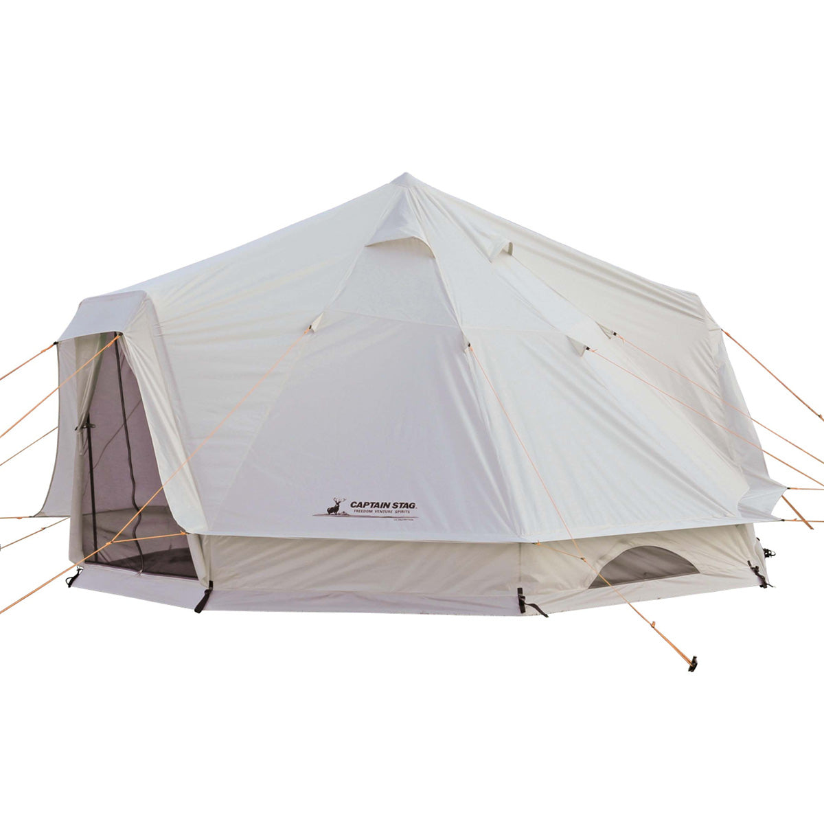 CAPTAIN STAG Classics One Pole Tent DX Octagon Large Tent