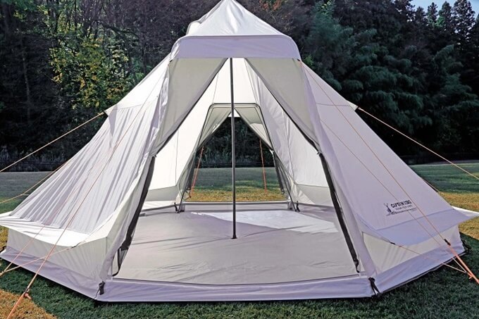 CAPTAIN STAG Classics One Pole Tent DX Octagon Large Tent