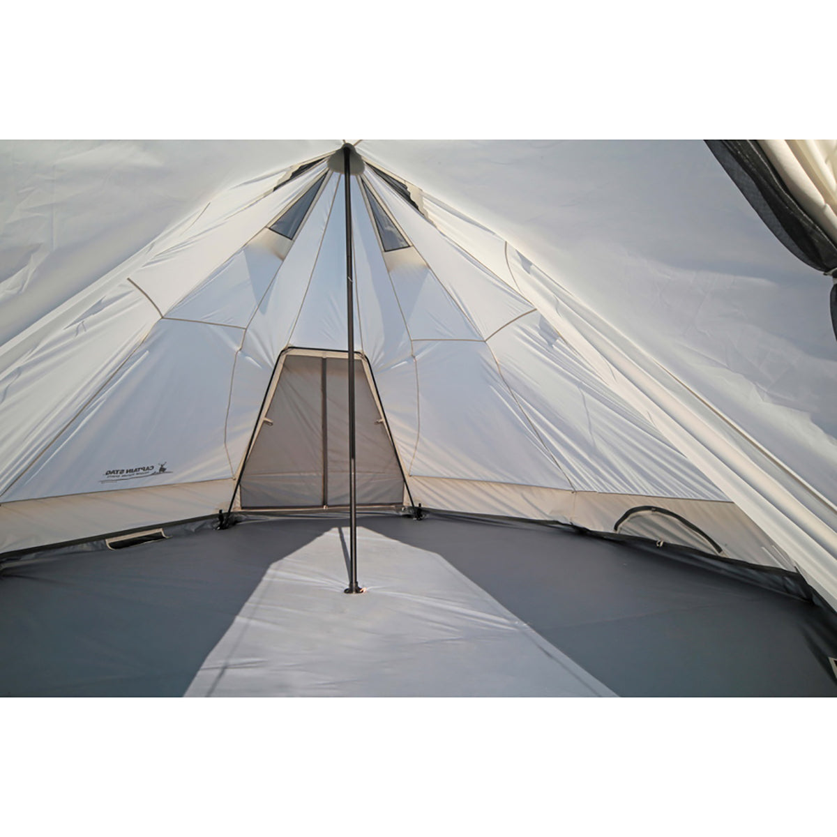 CAPTAIN STAG Classics One Pole Tent DX Octagon Large Tent