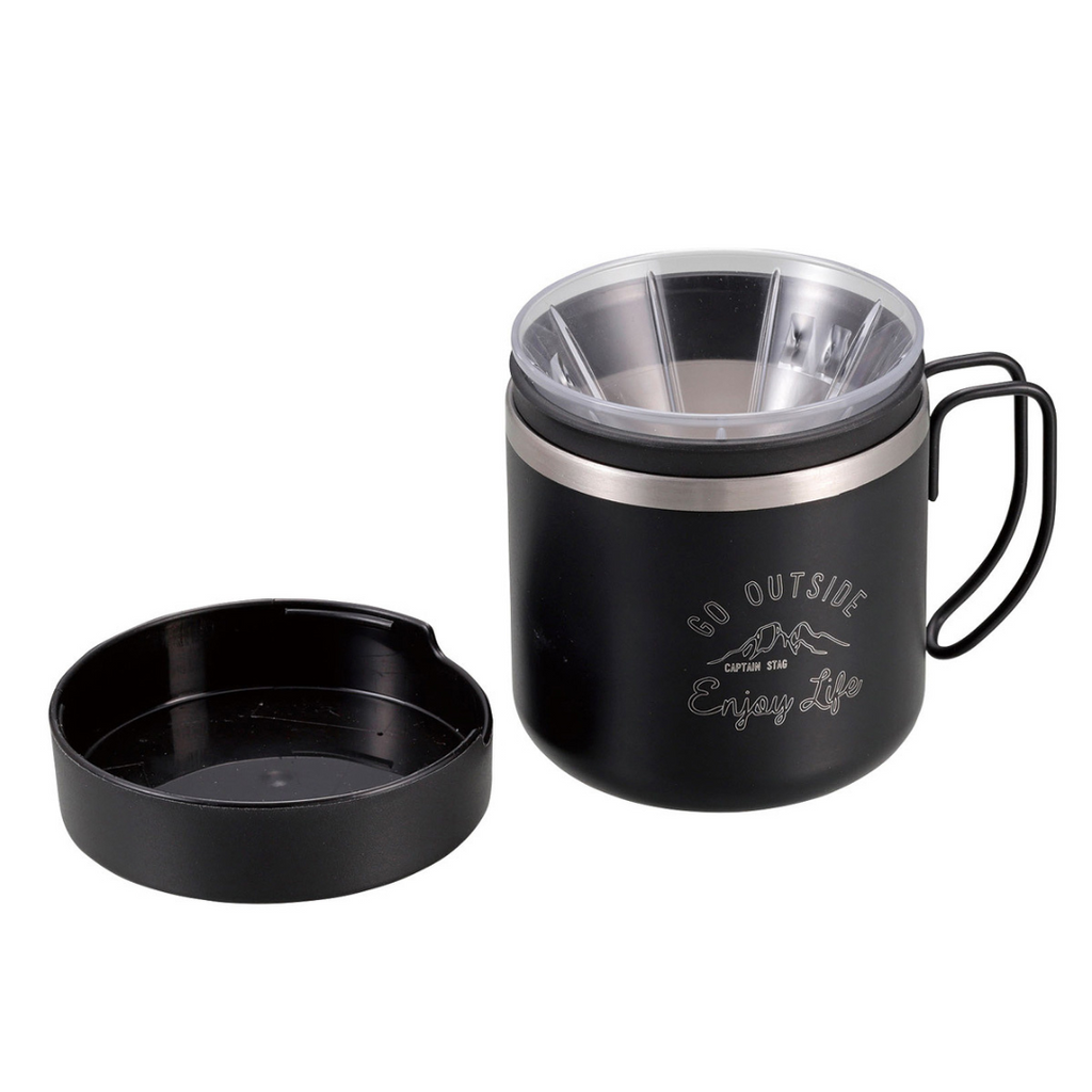 CAPTAIN STAG Pop-Up Coffee Dripper with Lid