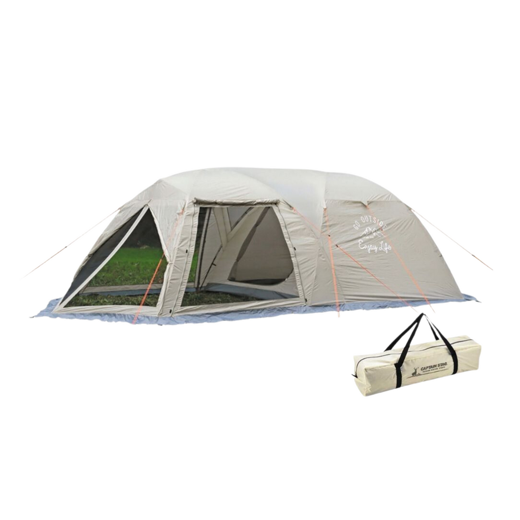 CAPTAIN STAG Monte Screen Two Room Dome 6 Person