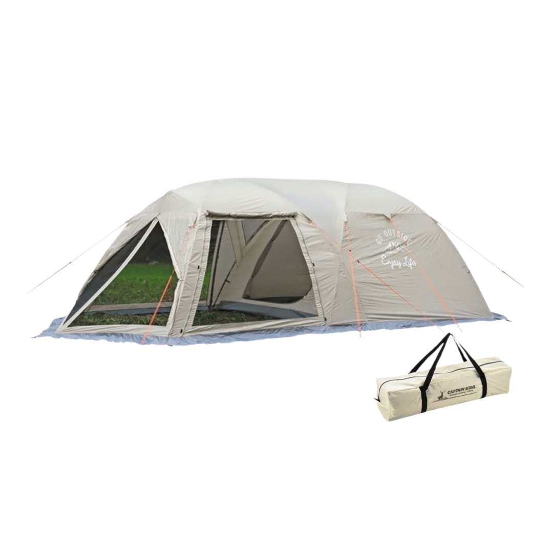 CAPTAIN STAG Monte Screen Two Room Dome 6 Person