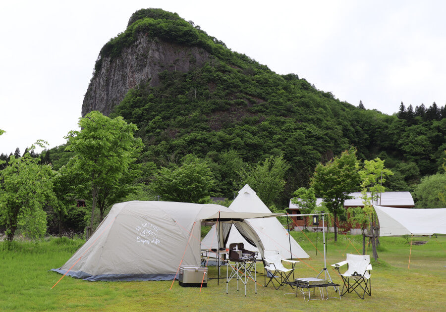 CAPTAIN STAG Monte Screen Two Room Dome 6 Person